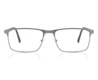 Full Rim Rectangle Grey SmartBuy Collection Blaire Asian Fit 605F Fashion Unisex Eyeglasses