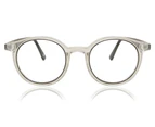 Full Rim Oval Transparent Grey SmartBuy Collection Dorfs TR-100 Fashion Unisex Eyeglasses