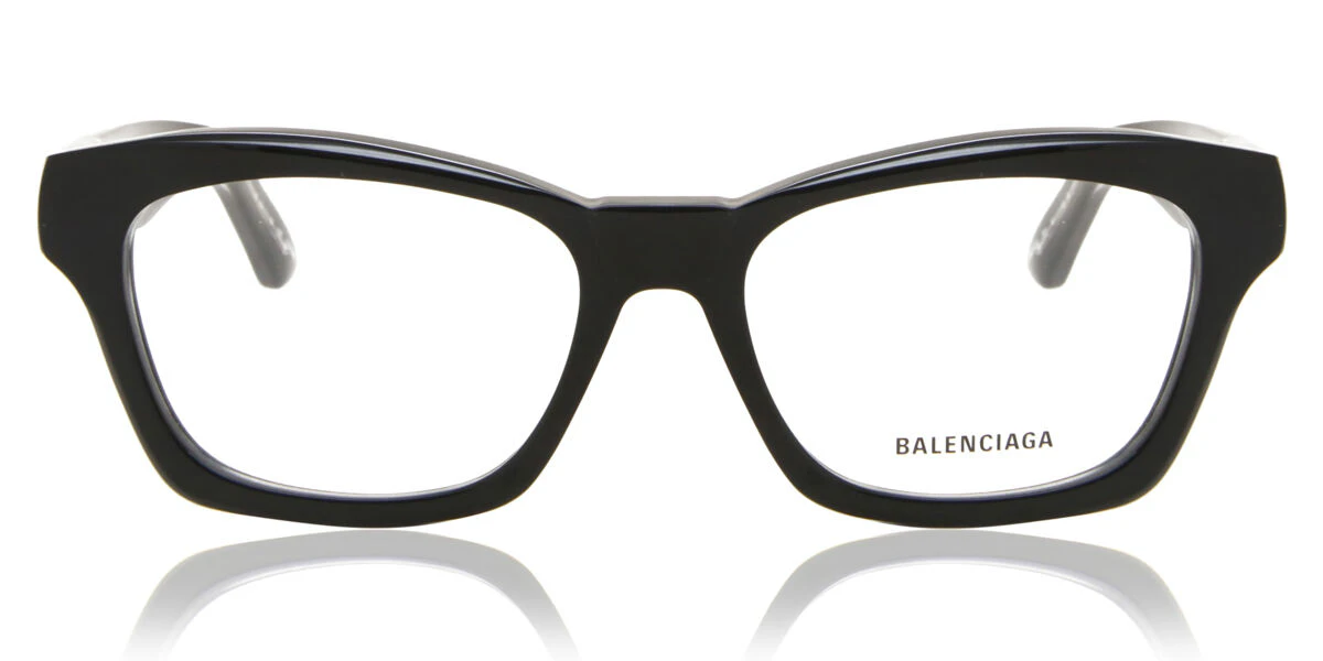 Balenciaga BB0242O 001 Unisex Eyeglasses