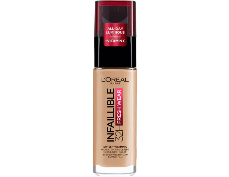 L'Oreal Paris Infallible 32HR Freshwear Foundation - Golden Beige 140