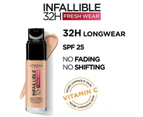 L'Oreal Paris Infallible 32HR Freshwear Foundation - Golden Beige 140