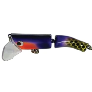 Taylor Made XL Surf Breaker 110mm Hard Body Topwater Fishing Lure #Purple Clown