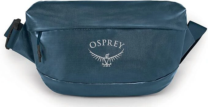 Osprey Transporter Waist Unisex Lifestyle Pack Bum Bag in Venturi Blue