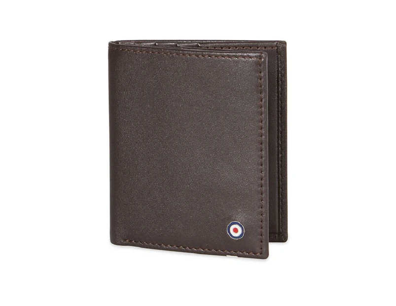 BEN SHERMAN Leather Card Wallet | Brown