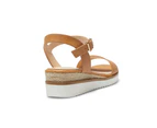 Womens Footwear Ravella Darcy Camel Smooth Sandal