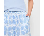 Target Jersey Sleep Boxer Shorts