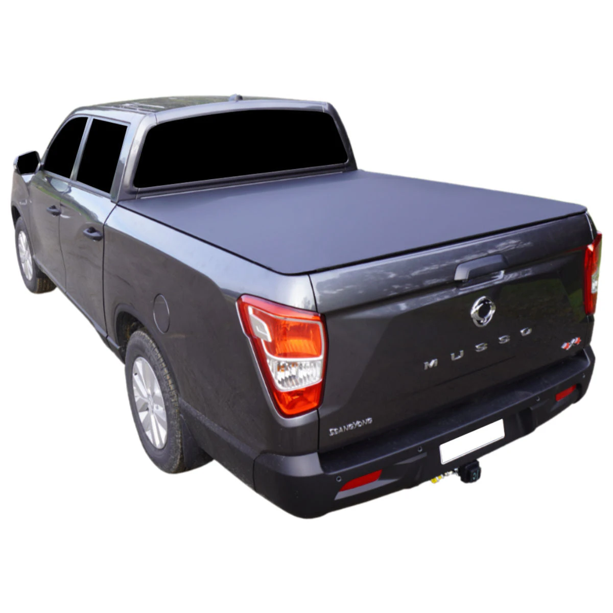 Clip On Ute Tonneau Cover to fit Ssangyong Musso LWB Dual Cab