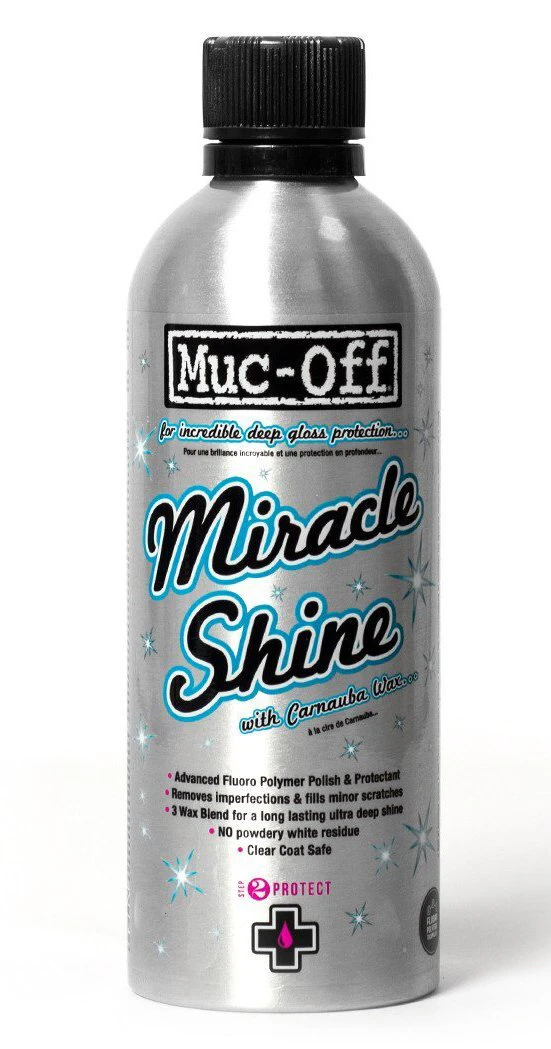 MUC-OFF MOTORCYCLE MIRACLE SHINE POLISH 500ml