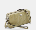 Coach Kira Quilted Leather Crossbody Bag - Moss