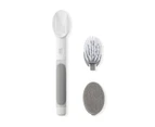 2-in-1 Dish Brush, White and Grey - Anko