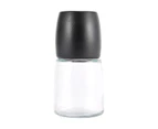 Glass Salt & Pepper Grinder, Black  - Anko