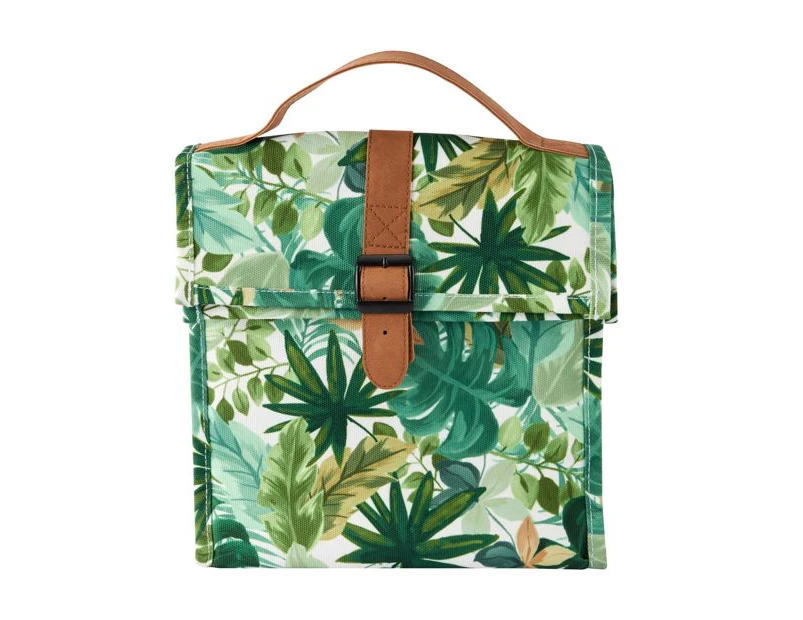 Insulated Satchel Lunch Bag, Foliage  - Anko