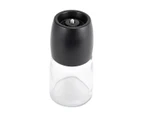 Glass Salt & Pepper Grinder, Black  - Anko