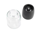 Glass Salt & Pepper Grinder, Black  - Anko