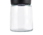 Glass Salt & Pepper Grinder, Black  - Anko