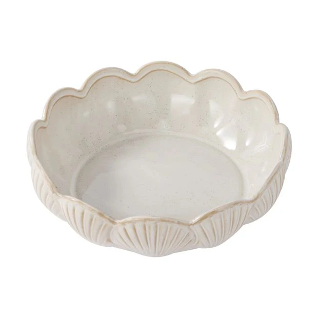 Salad Bowl, White Shell  - Anko