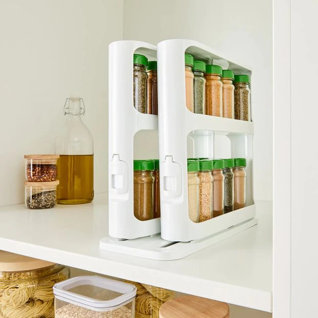 Rotating Spice Rack, 2 Tier  - Anko