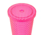 Smoothie Tumbler, Textured Pink - Anko