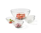 Glass Mixing and Prep Bowls, Set of 5 - Anko