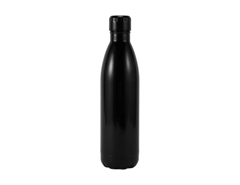 Double Wall Insulated Drink Bottle, 750ml Black  - Anko