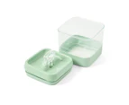 Flip Lock Container with Silicone Base, 1L - Anko