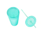 Smoothie Tumbler, Aqua Textured  - Anko