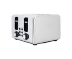 4 Slice Stainless Steel Toaster - Anko