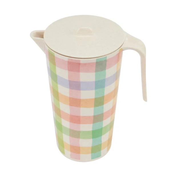 Drink Jug, 1.3L Check  - Anko