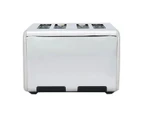 4 Slice Stainless Steel Toaster - Anko