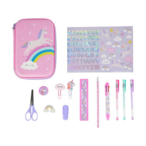 Pencil Case Set, Unicorn - Anko