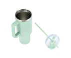 Jumbo Tumbler with Handle, 1.18L Green  - Anko