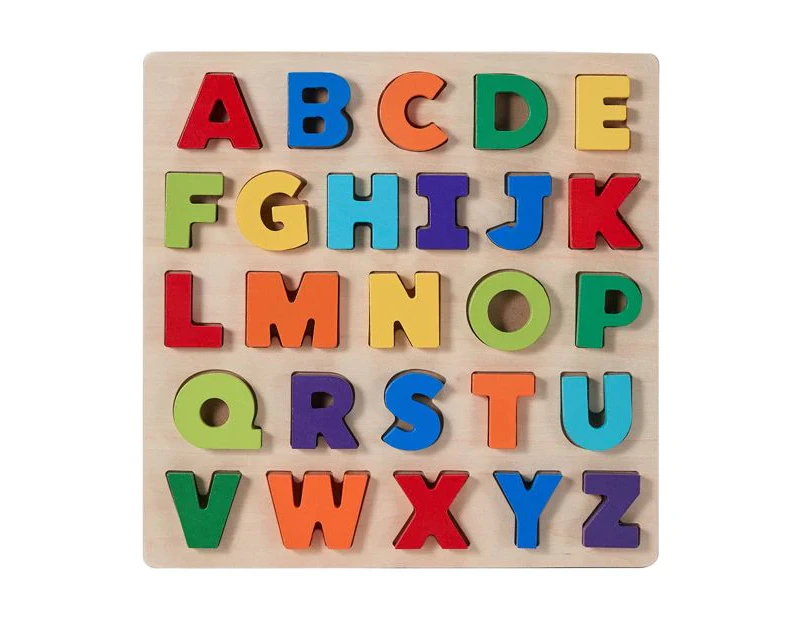 Learn the Alphabet Chunky Wooden Puzzle - Anko