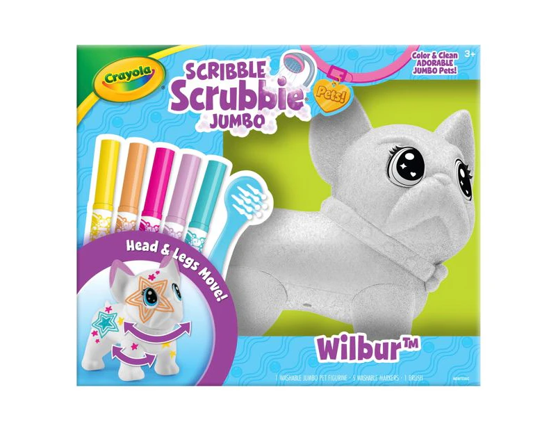 Crayola Scribble Scrubbie Jumbo Pet Wilbur