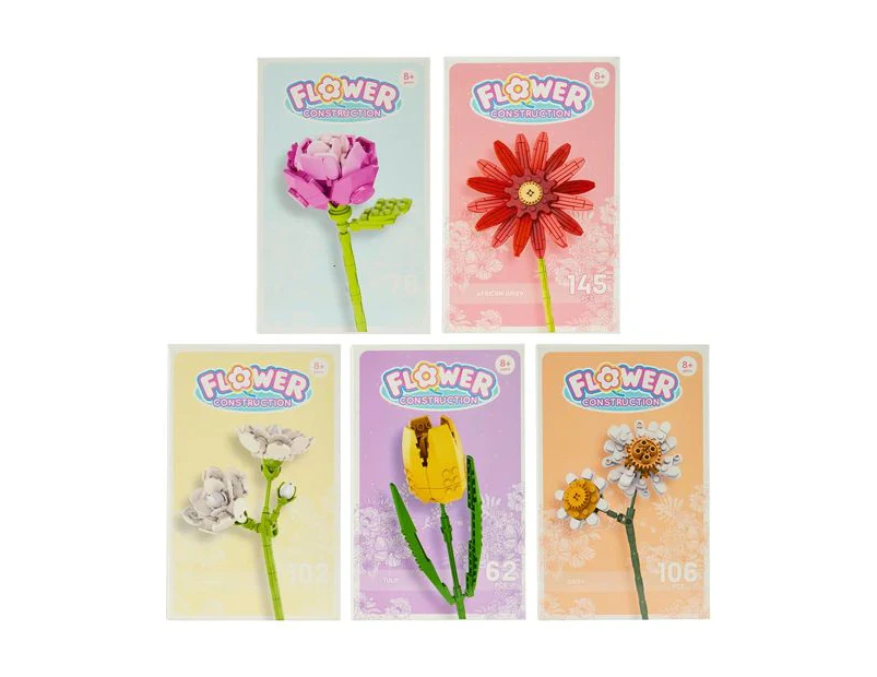 Flower Construction Kit, Assorted - Anko