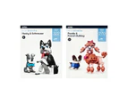 Mini Blocks Animal Series: Dog with Puppy Playset, Assorted - Anko