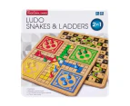 Traditional Games 2-In-1 Ludo and Snakes & Ladders