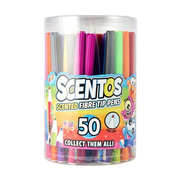 Target Scentos Scented Fibre Tip Pens - 50 Pack