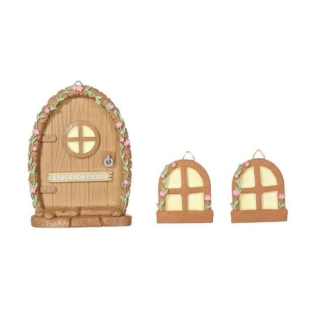 Fairy Garden: Fairy Door & Windows Set - Anko