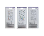 Colour In Foil Stickers, Assorted - Anko