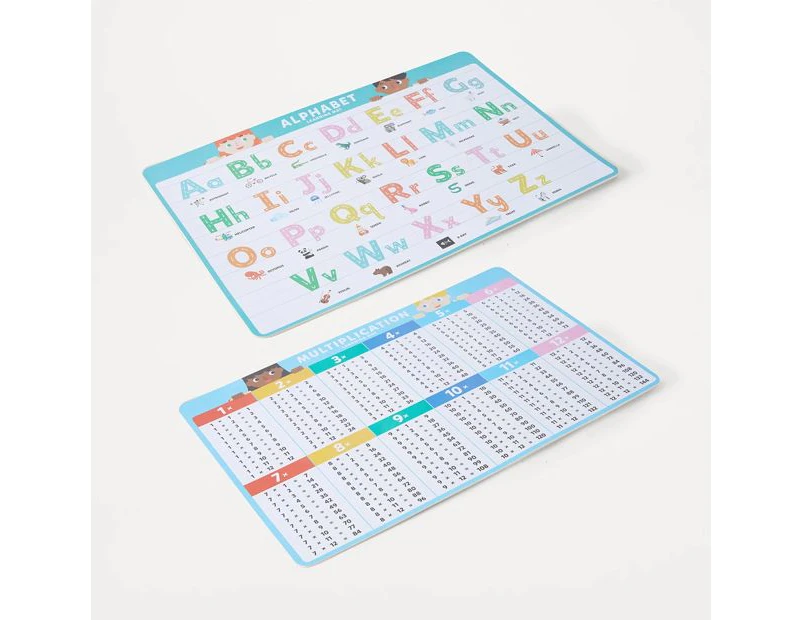 Education Placemat, Assorted - Anko