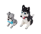 Mini Blocks Animal Series: Dog with Puppy Playset, Assorted - Anko