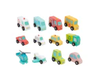 Wooden Small Vehicle, Assorted - Anko