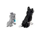 Mini Blocks Animal Series: Dog with Puppy Playset, Assorted - Anko