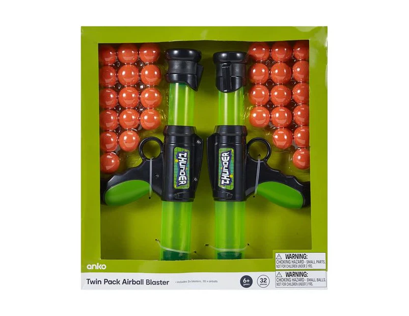 Twin Pack Airball Blaster - Anko