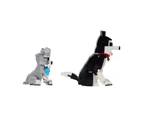 Mini Blocks Animal Series: Dog with Puppy Playset, Assorted - Anko