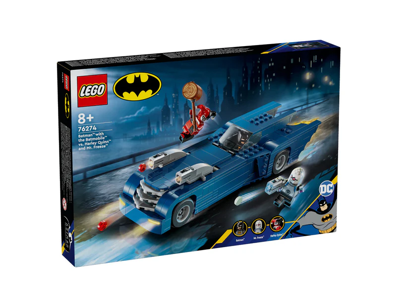 Lego DC Heroes - Batman With Batmobile Vs Harley and Ivy