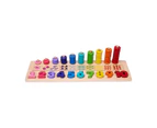 Wooden Stack & Count Learning Set - Anko