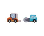 Wooden Construction Vehicle Set - Anko