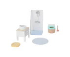 Wooden Dollhouse Bathroom, 6 Piece Set - Anko