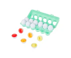 13 Piece Play & Learn Matching Eggs - Anko